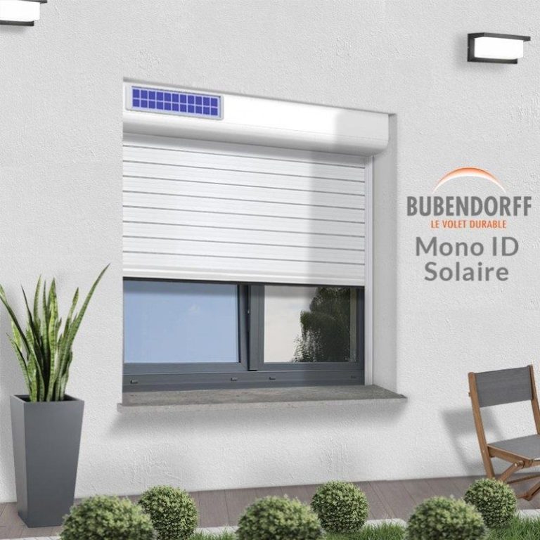 Volets solaires Bubendorff innovants installés par Maison Spann à Dijon